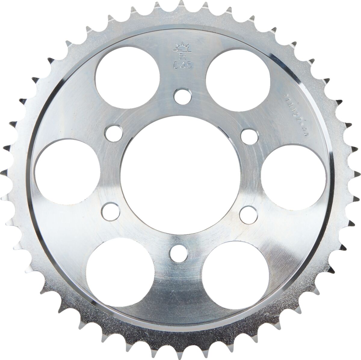 JTR827.44 REAR REPLACEMENT SPROCKET 44 TEETH 532 PITCH NATURAL C49 HIGH CARBON STEEL
