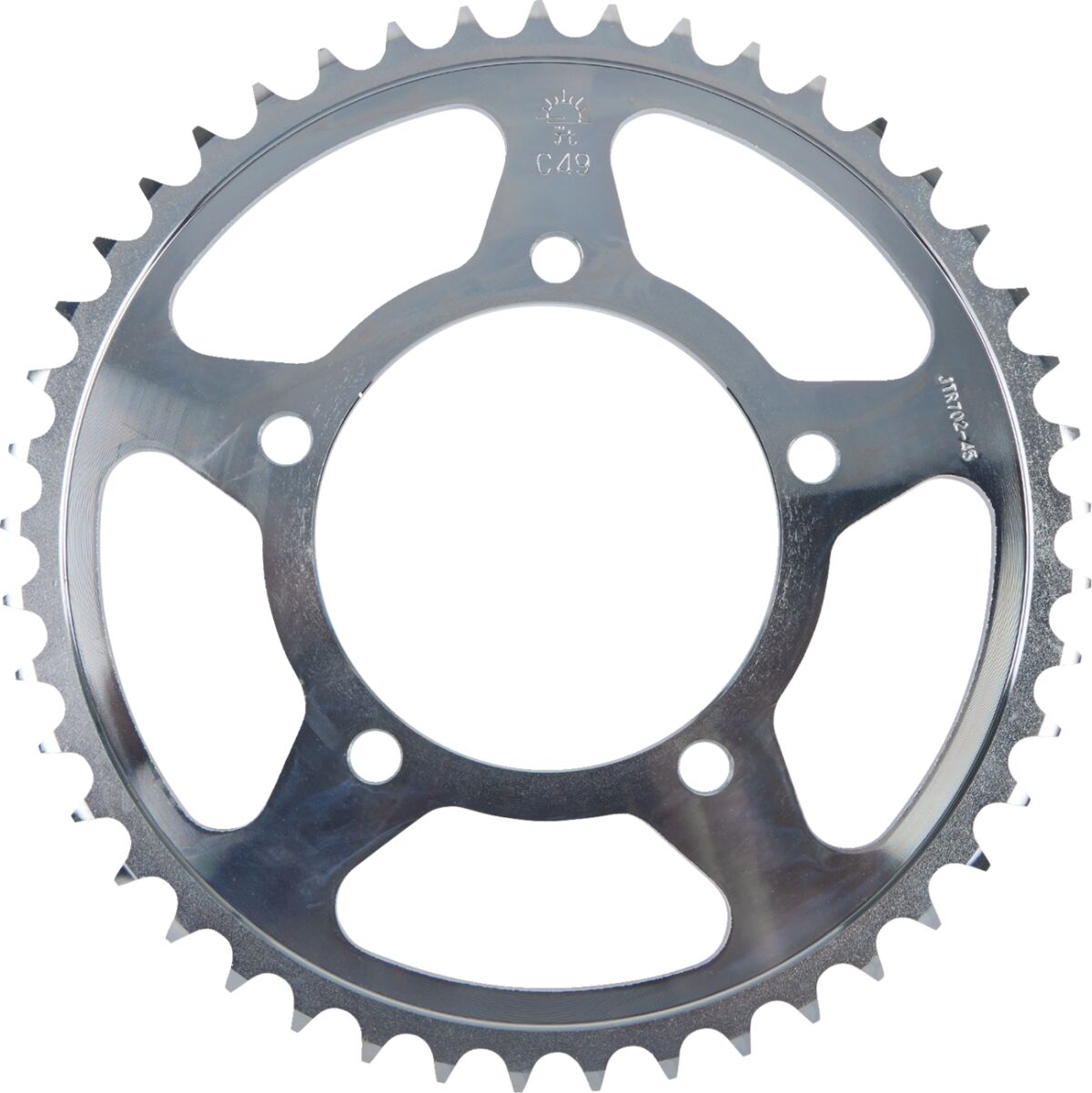JTR702.46 REAR REPLACEMENT SPROCKET 46 TEETH 525 PITCH NATURAL C49 HIGH CARBON STEEL