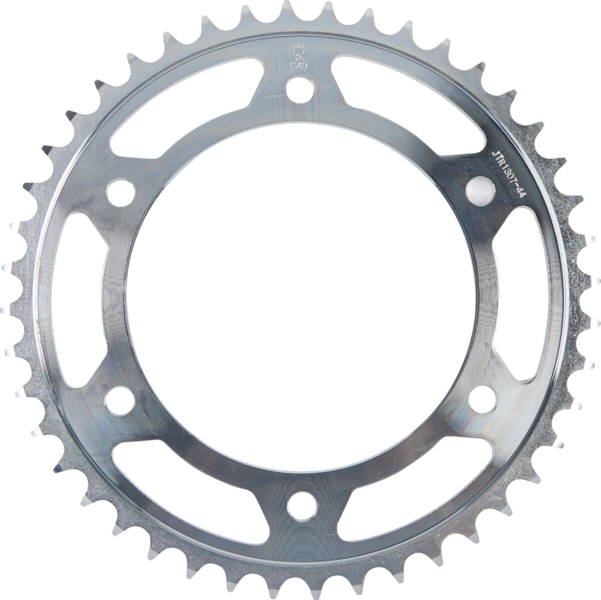 JTR1307.44 REAR REPLACEMENT SPROCKET 44 TEETH 525 PITCH NATURAL C49 HIGH CARBON STEEL