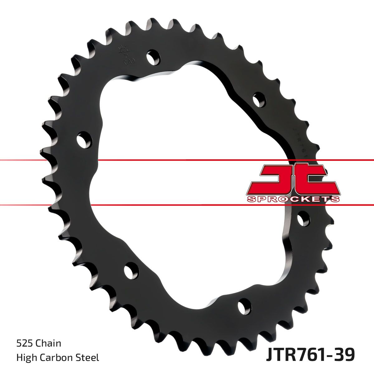 JTR761.39 REAR REPLACEMENT SPROCKET 39 TEETH 525 PITCH NATURAL /