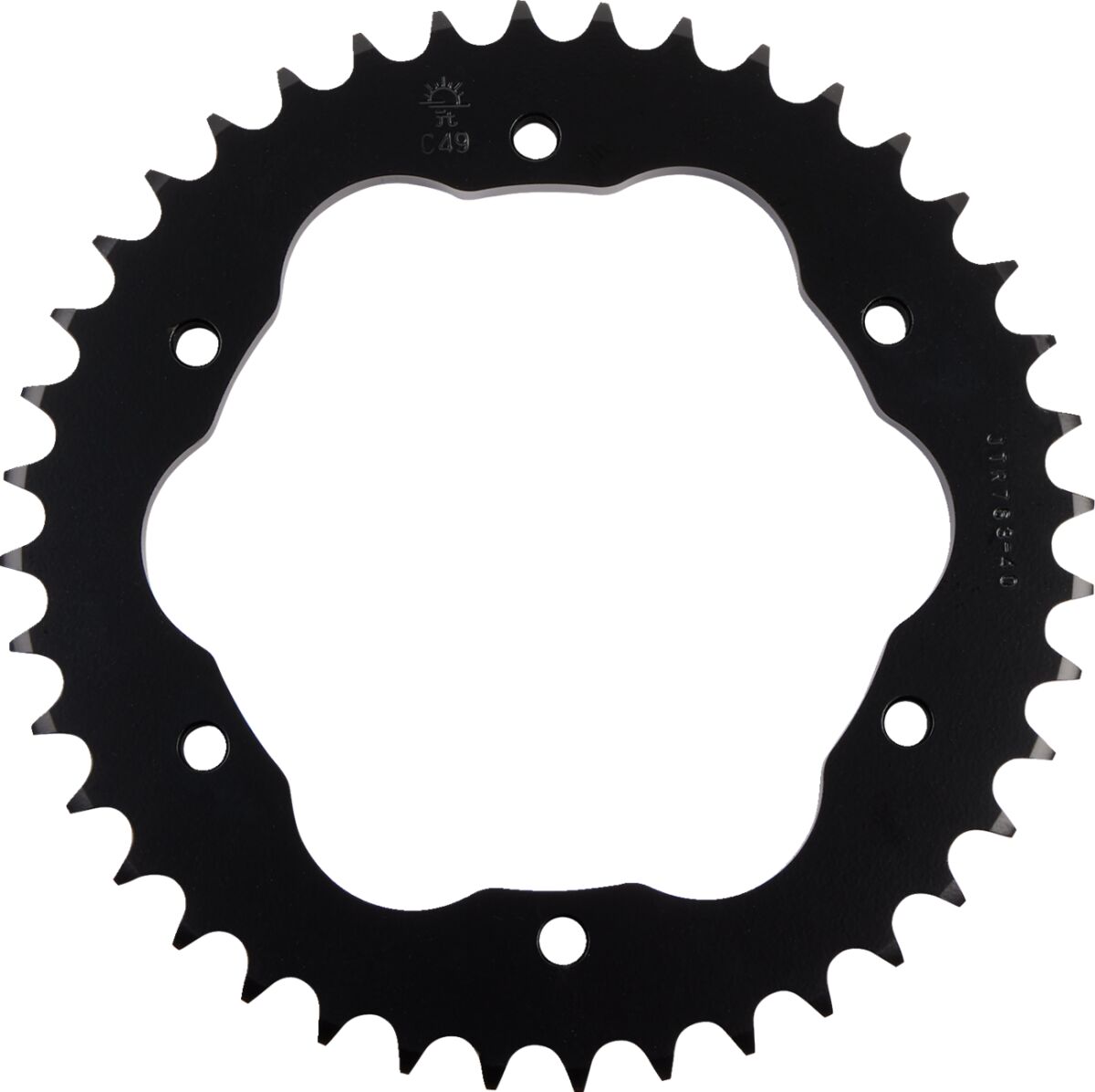 JTR763.40 REAR REPLACEMENT SPROCKET 40 TEETH 530 PITCH NATURAL C49 HIGH CARBON STEEL