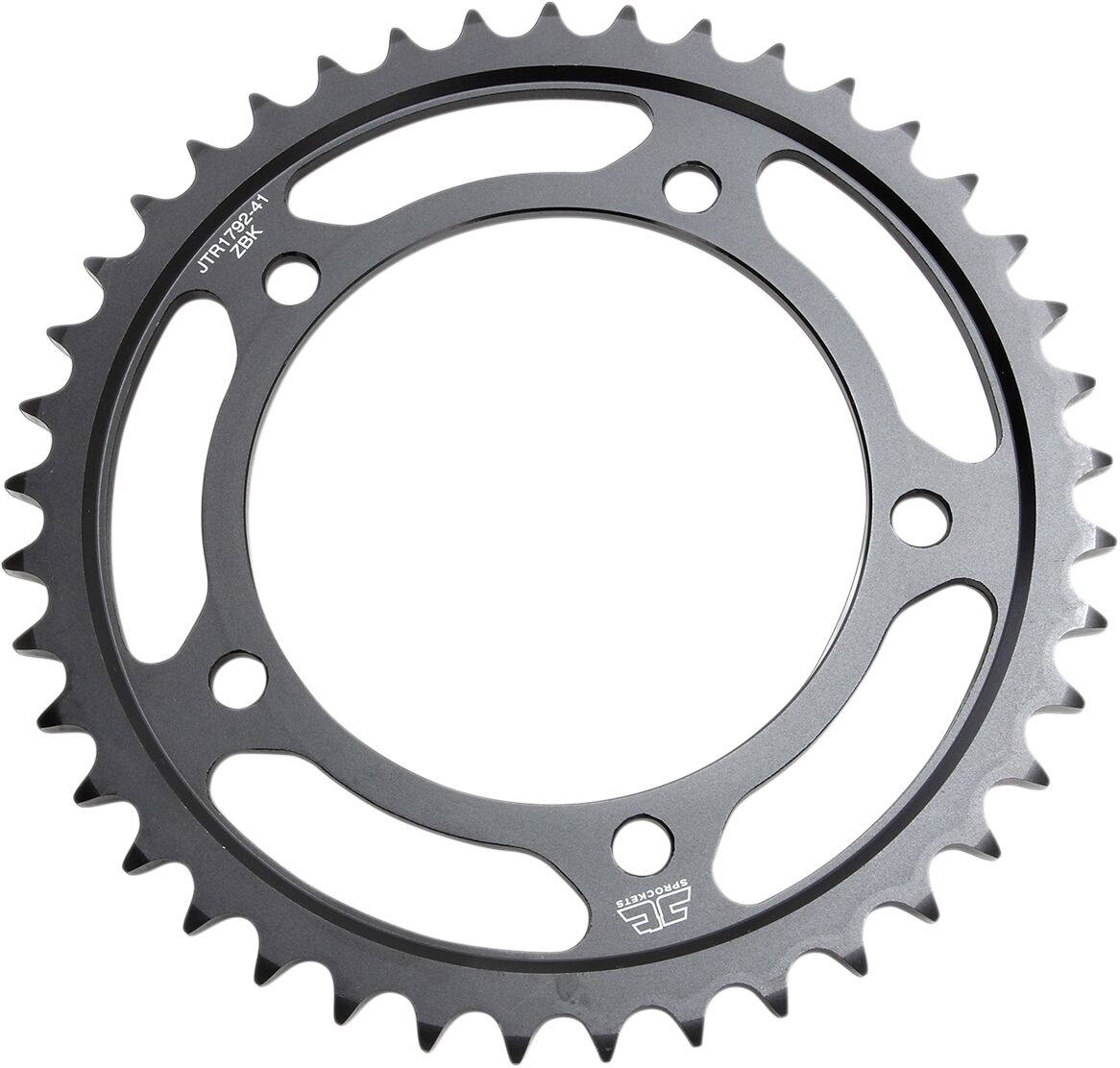 JTR1792.41ZBK REAR REPLACEMENT SPROCKET 41 TEETH 525 PITCH NATURAL C49 HIGH CARBON STEEL