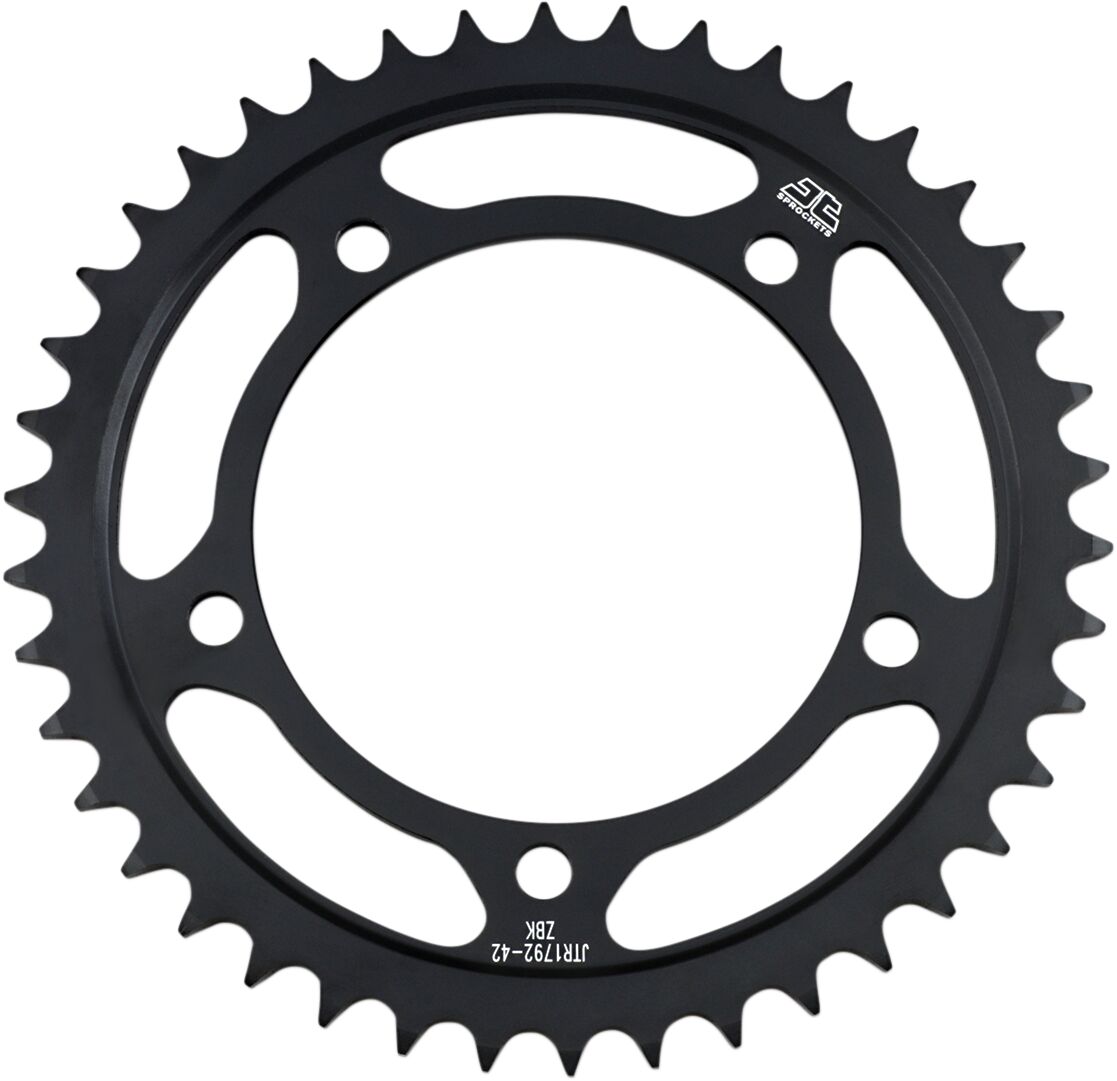 JTR1792.42ZBK REAR REPLACEMENT SPROCKET 42 TEETH 525 PITCH NATURAL C49 HIGH CARBON STEEL