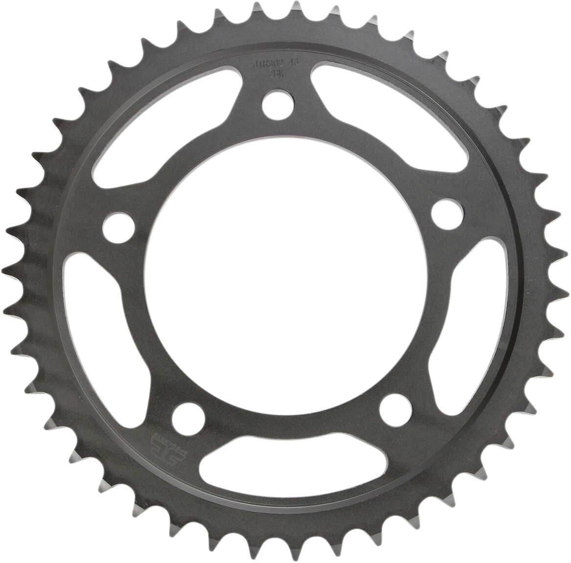 JTR302.43ZBK REAR REPLACEMENT SPROCKET 43 TEETH 50 PITCH NATURAL C49 HIGH CARBON STEEL