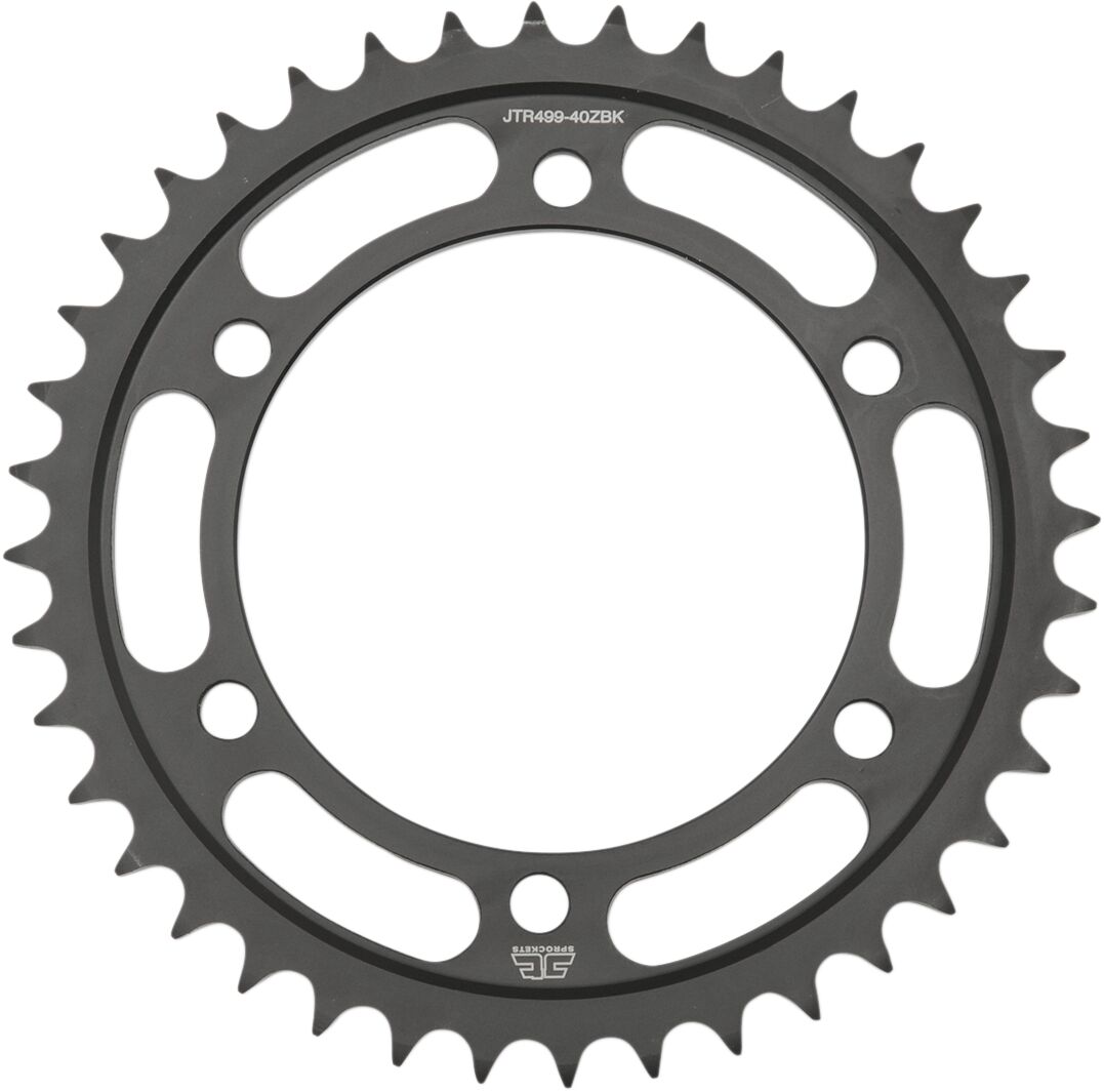 JTR499.40ZBK REAR REPLACEMENT SPROCKET 40 TEETH 50 PITCH NATURAL C49 HIGH CARBON STEEL