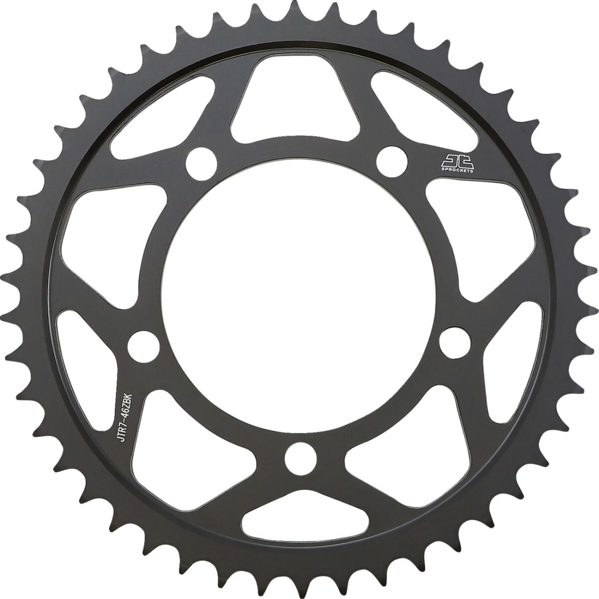 JTR7.46ZBK REAR REPLACEMENT SPROCKET 46 TEETH 525 PITCH NATURAL C49 HIGH CARBON STEEL