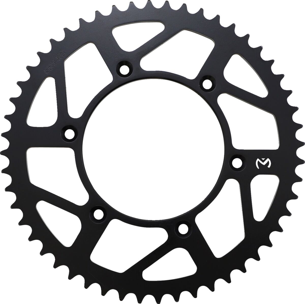 REAR SPROCKET / 52 TEETH / 520 PITCH / BLACK / STEEL