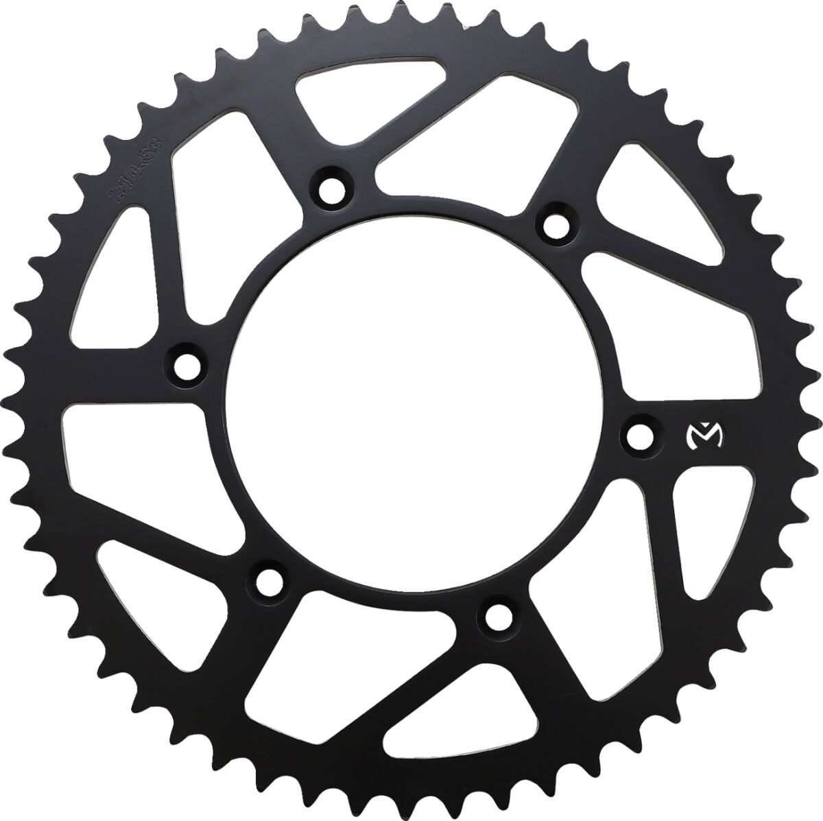 REAR SPROCKET / 53 TEETH / 520 PITCH / BLACK / STEEL