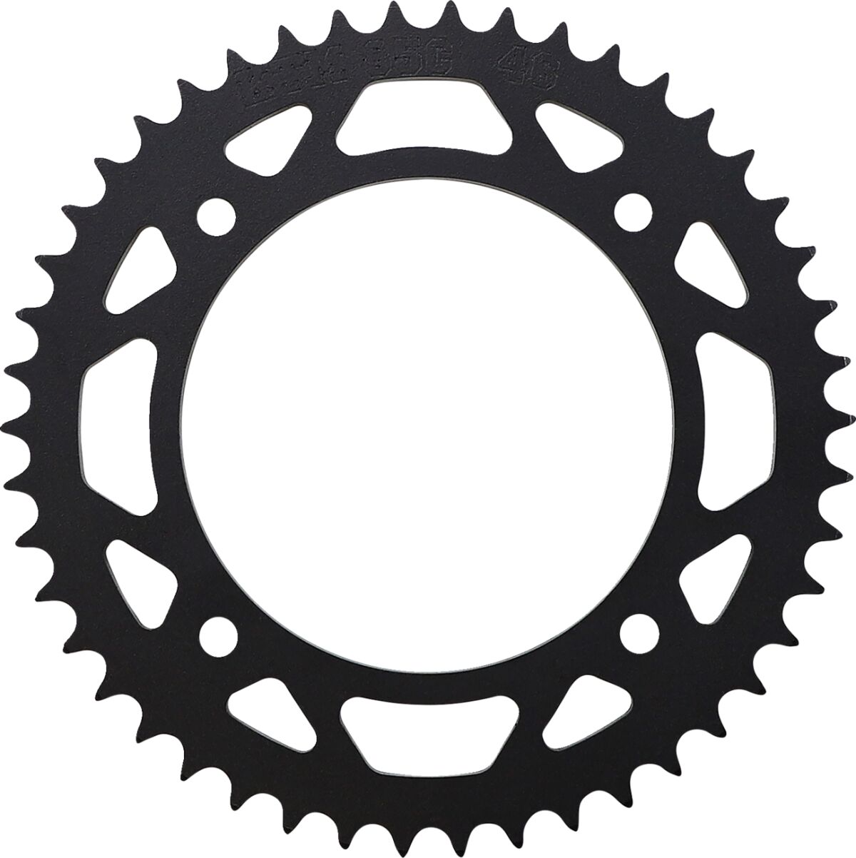REAR SPROCKET / 46 TEETH / 520 PITCH / BLACK / STEEL