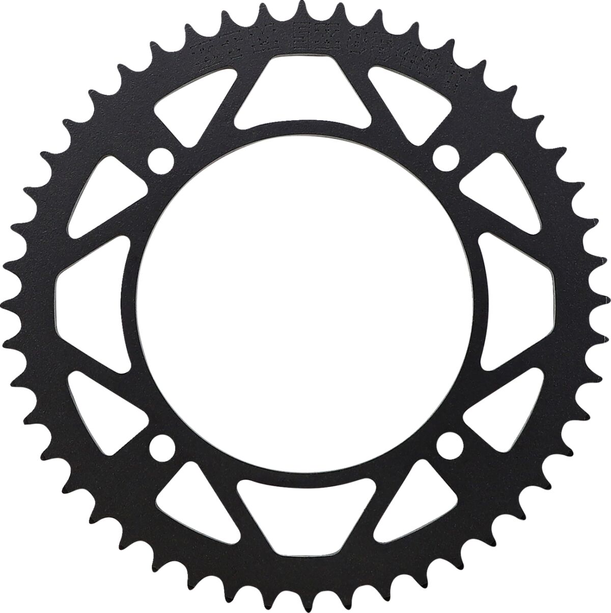 REAR SPROCKET / 48 TEETH / 520 PITCH / BLACK / STEEL