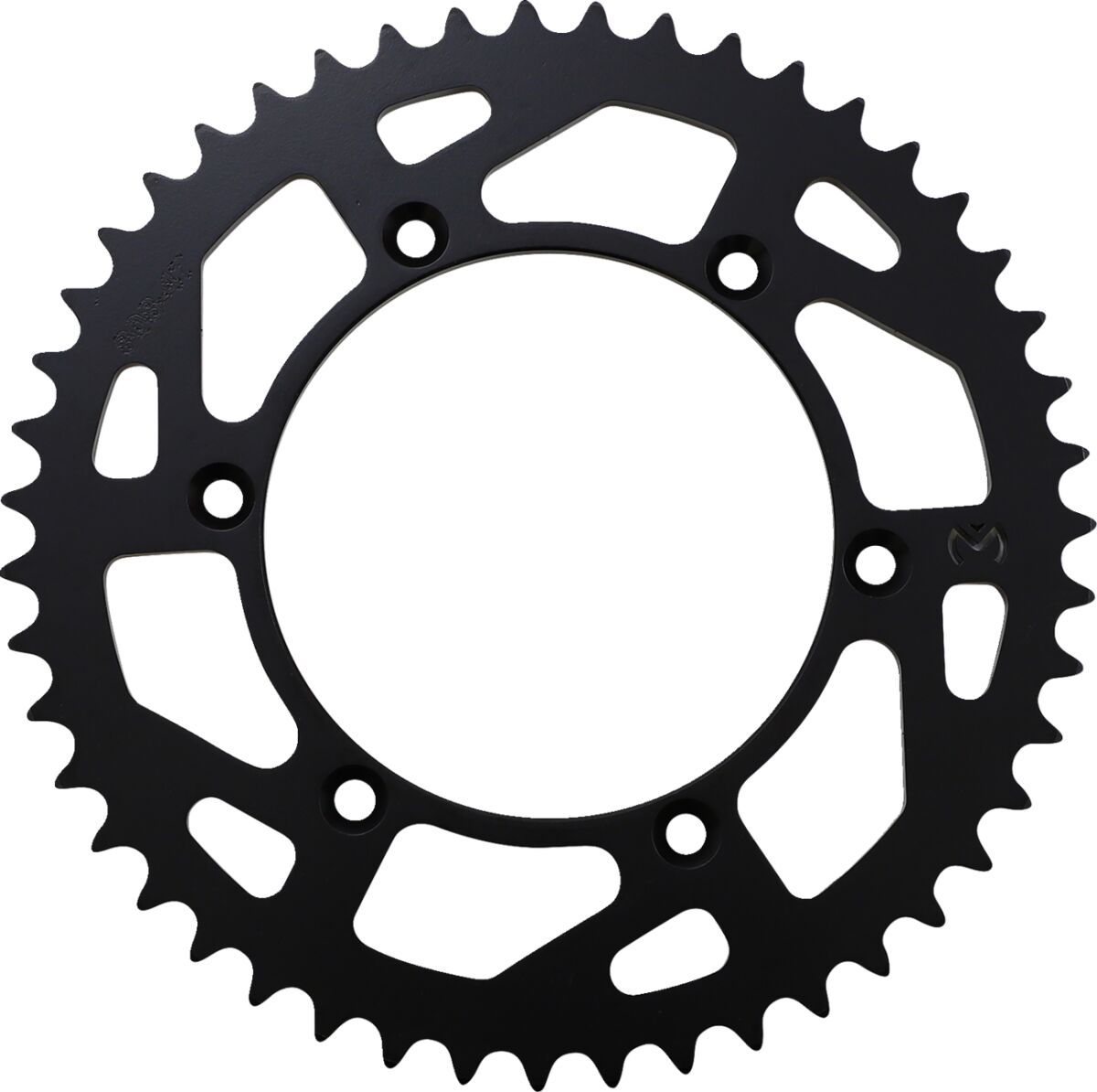 REAR SPROCKET / 47 TEETH / 520 PITCH / BLACK / STEEL