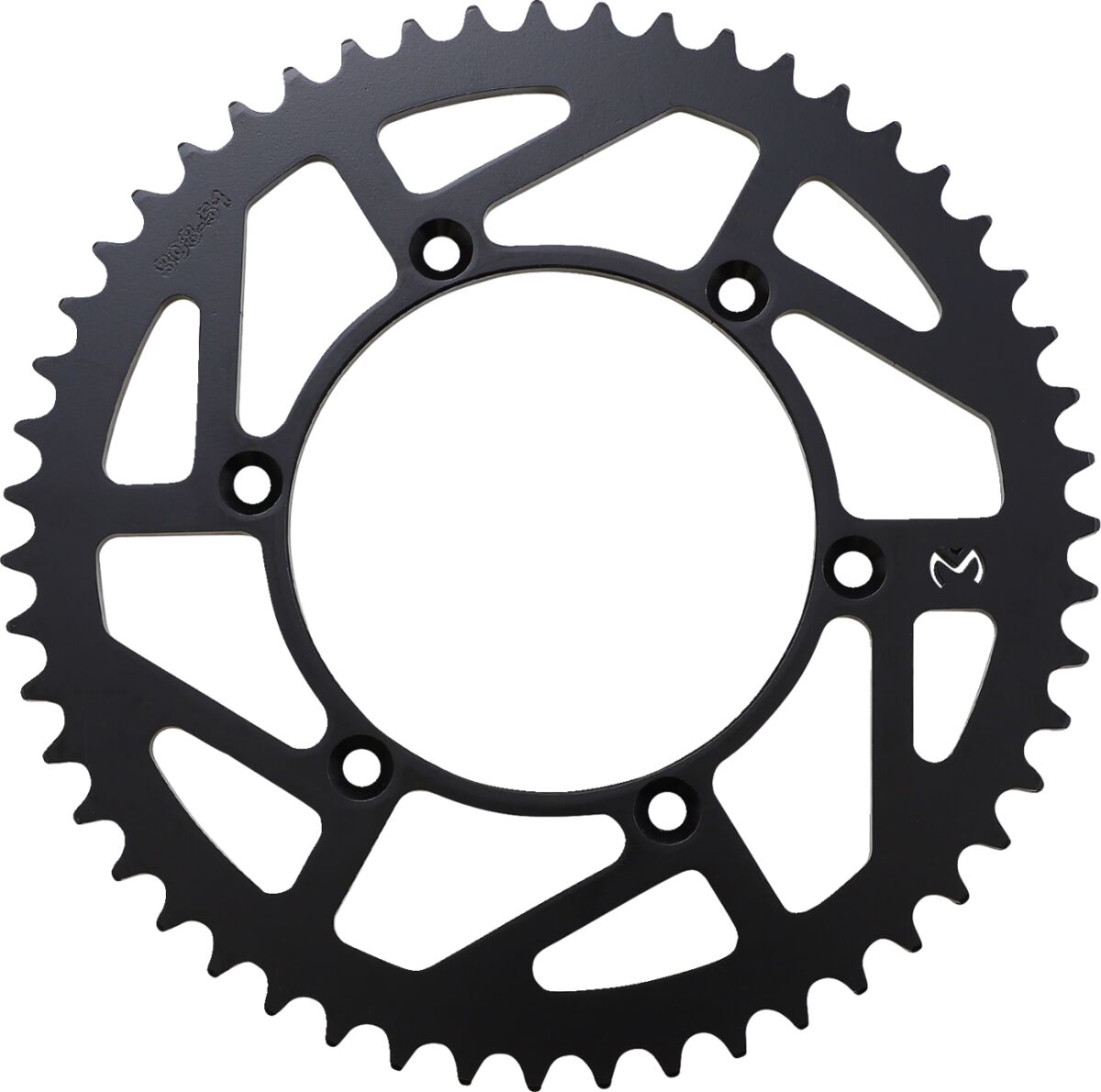 REAR SPROCKET / 51 TEETH / 520 PITCH / BLACK / STEEL