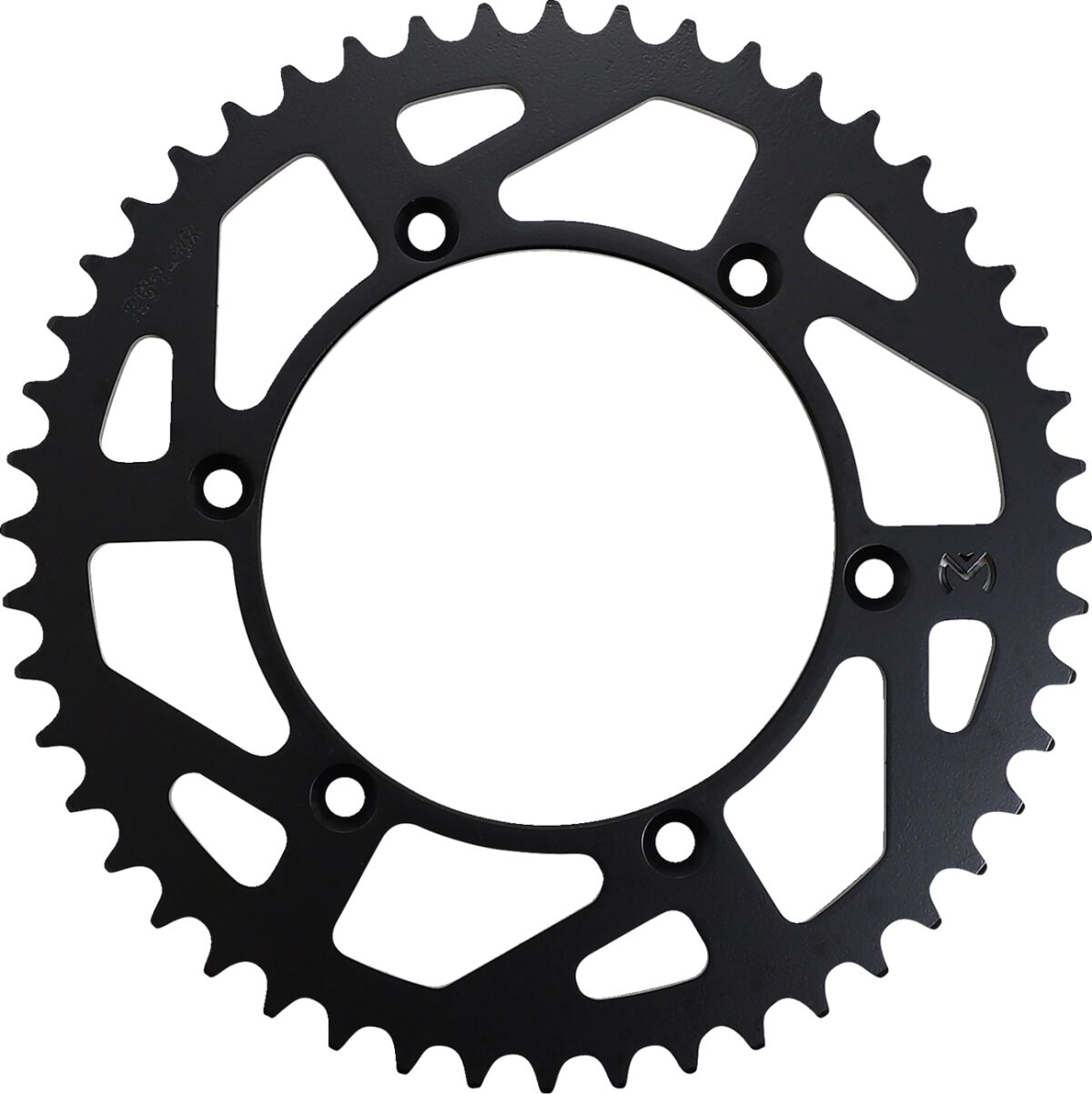 REAR SPROCKET / 48 TEETH / 520 PITCH / BLACK / STEEL