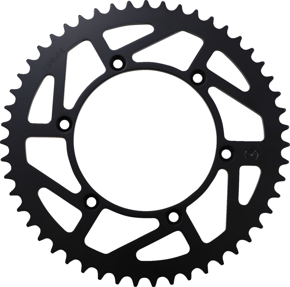 REAR SPROCKET / 51 TEETH / 520 PITCH / BLACK / STEEL