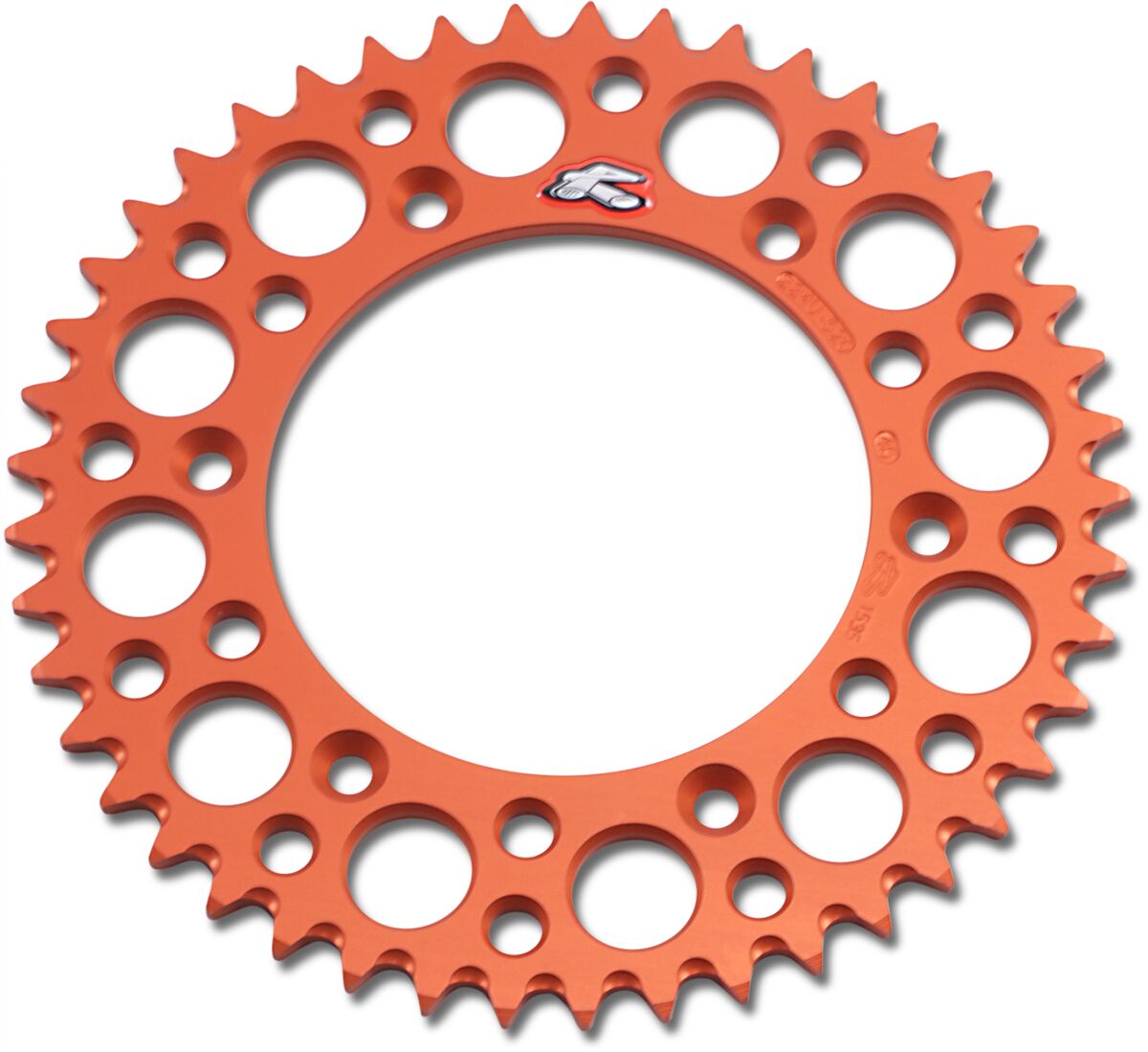 Kettiratas, tagumine, 520 45T, oranž, UL SC