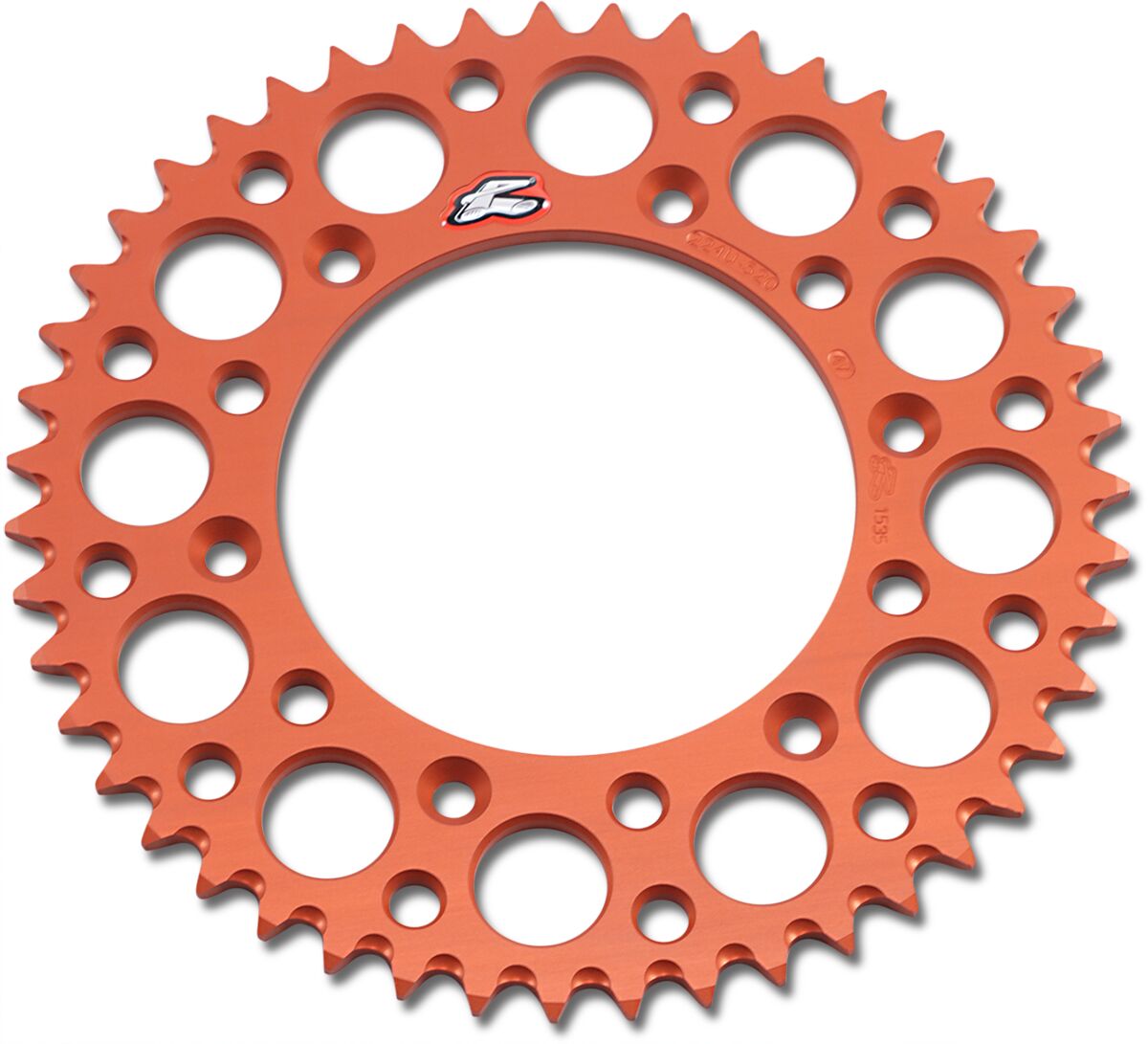 Kettiratas, tagumine, 520 47T, oranž, UL SC