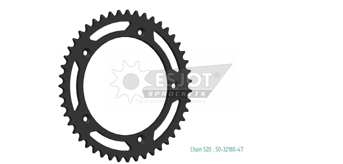 SPROCKET REAR 47T 520