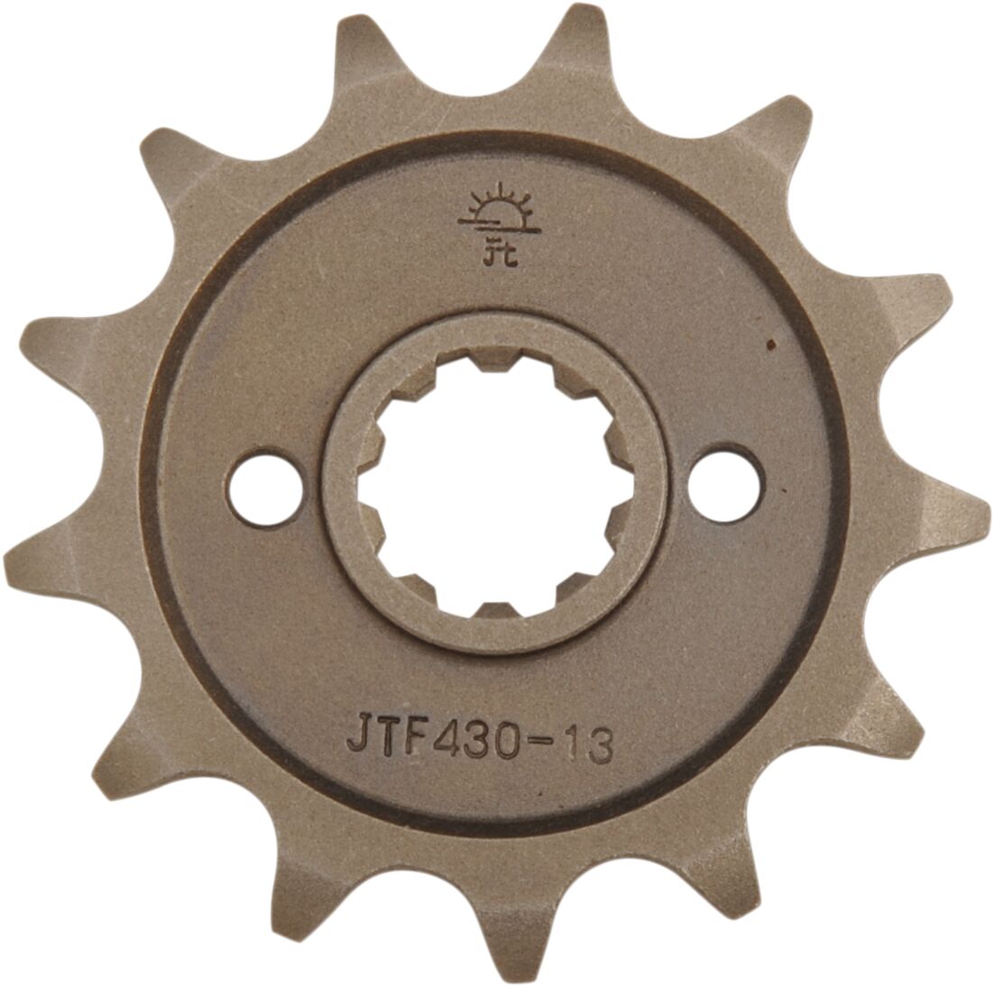 JTF430.13 esimene vahetuskettiratas, 13 hammast, samm 520, naturaalne teras