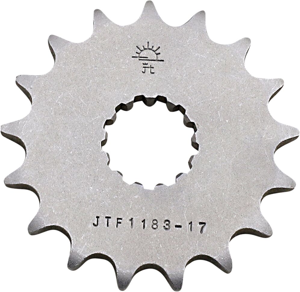 JTF1183.17 esimene vahetuskettiratas, 17 hammast, samm 525, naturaalne teras