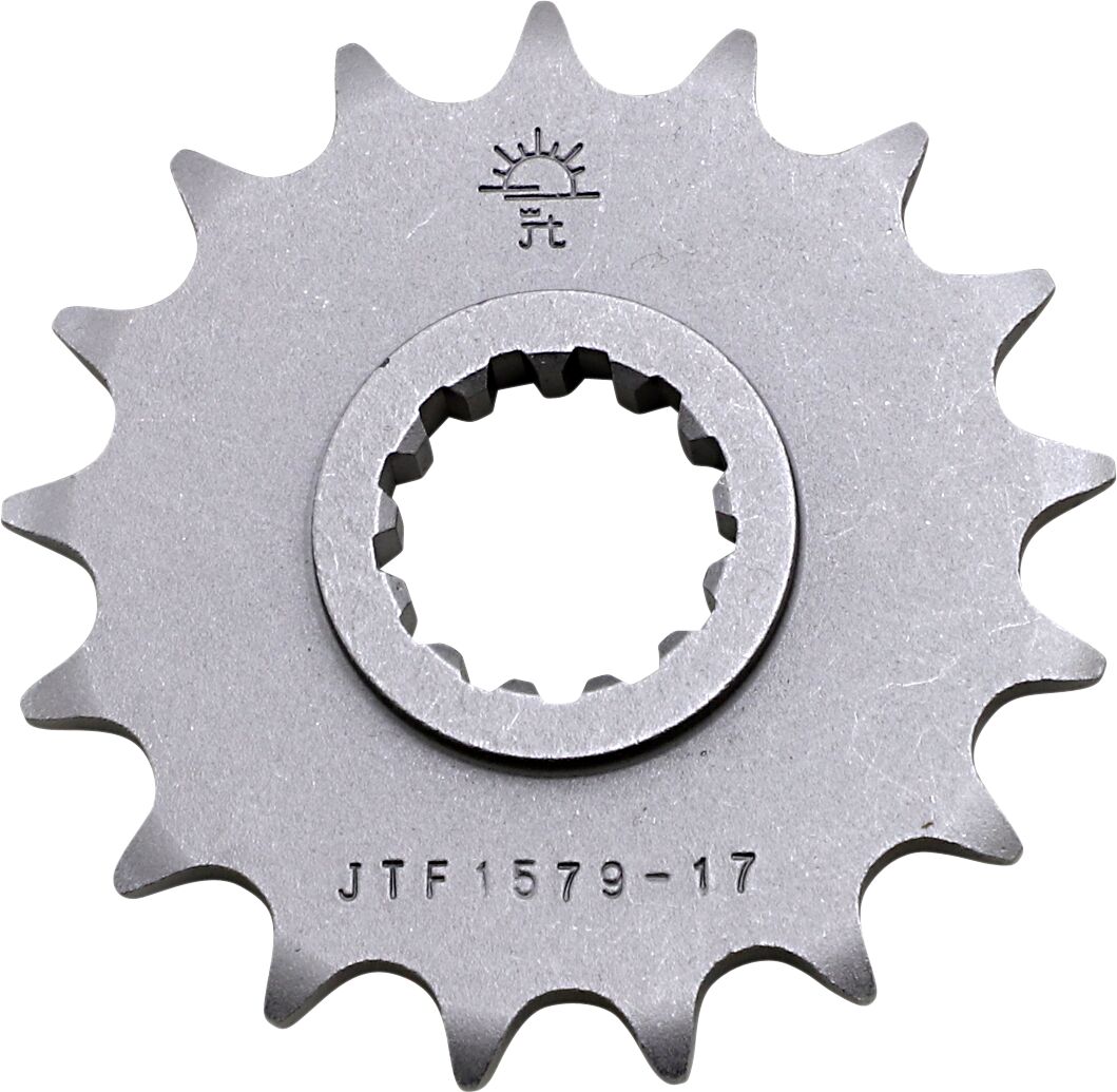 JTF1579.17 esimene vahetuskettiratas, 17 hammast, samm 520, naturaalne teras