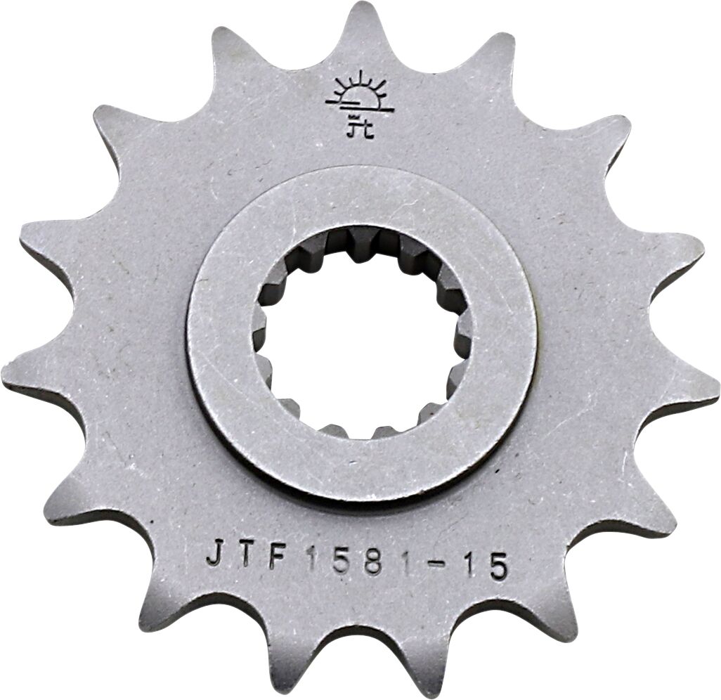 JTF1581.15 esimene vahetuskettiratas, 15 hammast, samm 520, naturaalne teras