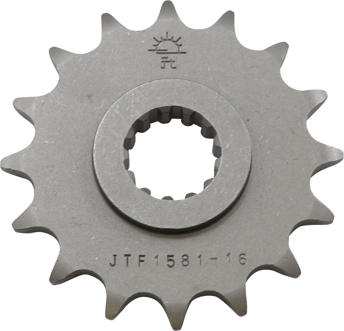 JTF1581.16 esimene vahetuskettiratas, 16 hammast, samm 520, naturaalne teras