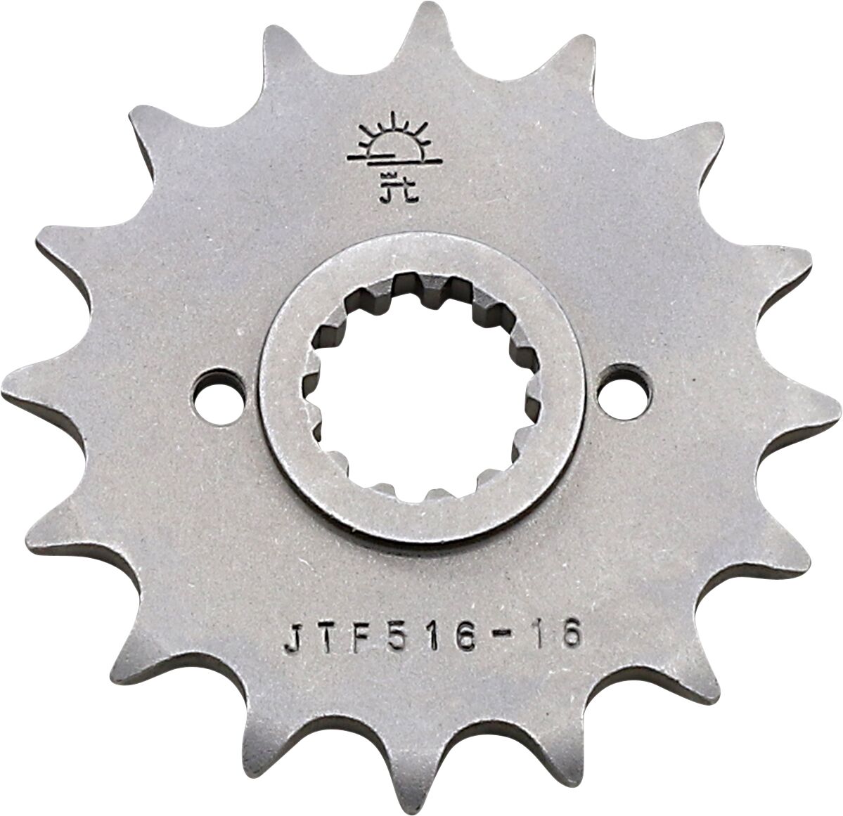 JTF516.16 esimene vahetuskettiratas, 16 hammast, samm 520, naturaalne teras