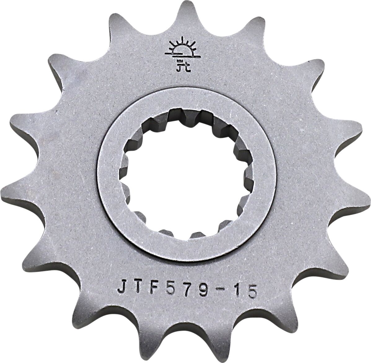 JTF579.15 esimene vahetuskettiratas, 15 hammast, samm 530, naturaalne teras