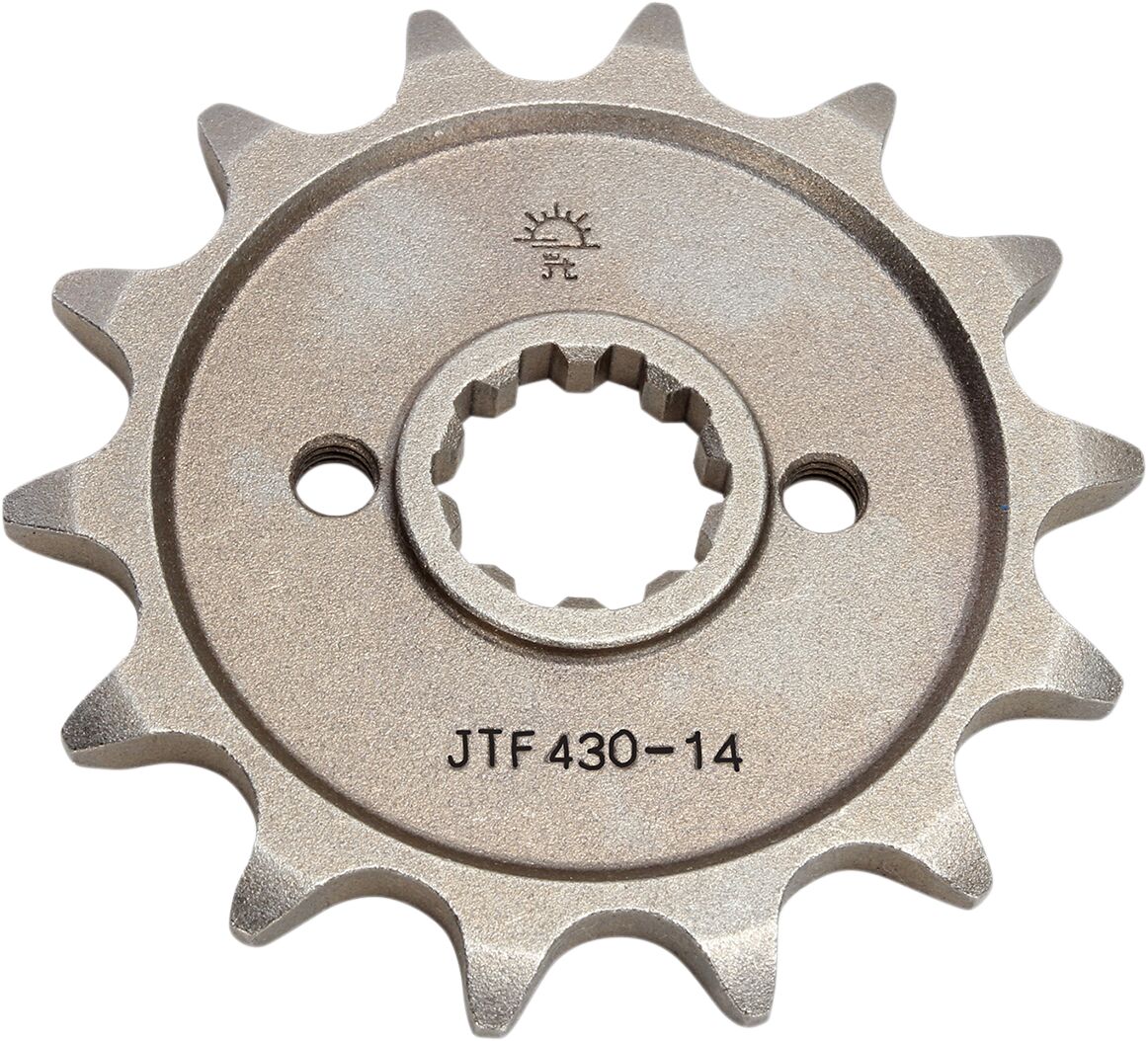JTF430.14 esimene vahetuskettiratas, 14 hammast, samm 520, naturaalne teras