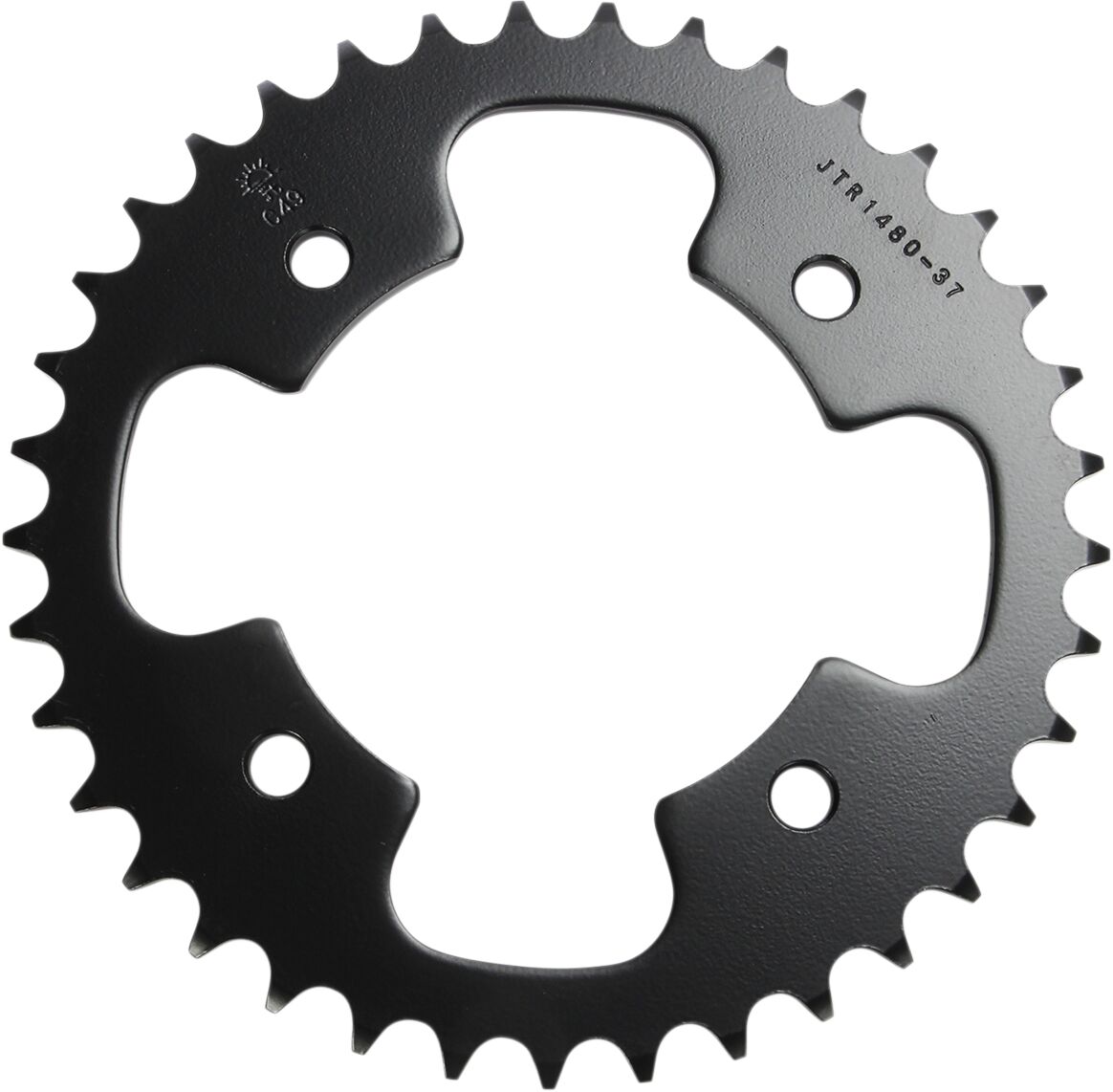 JTR1480.37 REAR REPLACEMENT SPROCKET 37 TEETH 520 PITCH NATURAL C49 HIGH CARBON STEEL