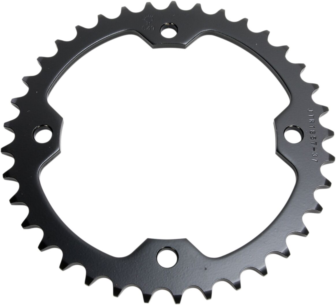 JTR1857.37 REAR REPLACEMENT SPROCKET 37 TEETH 520 PITCH NATURAL C49 HIGH CARBON STEEL