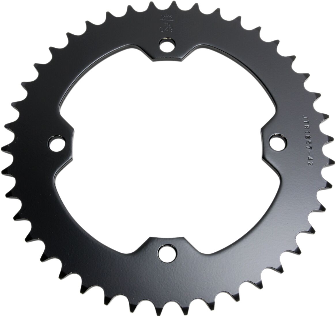 JTR1857.42 REAR REPLACEMENT SPROCKET 42 TEETH 520 PITCH NATURAL C49 HIGH CARBON STEEL