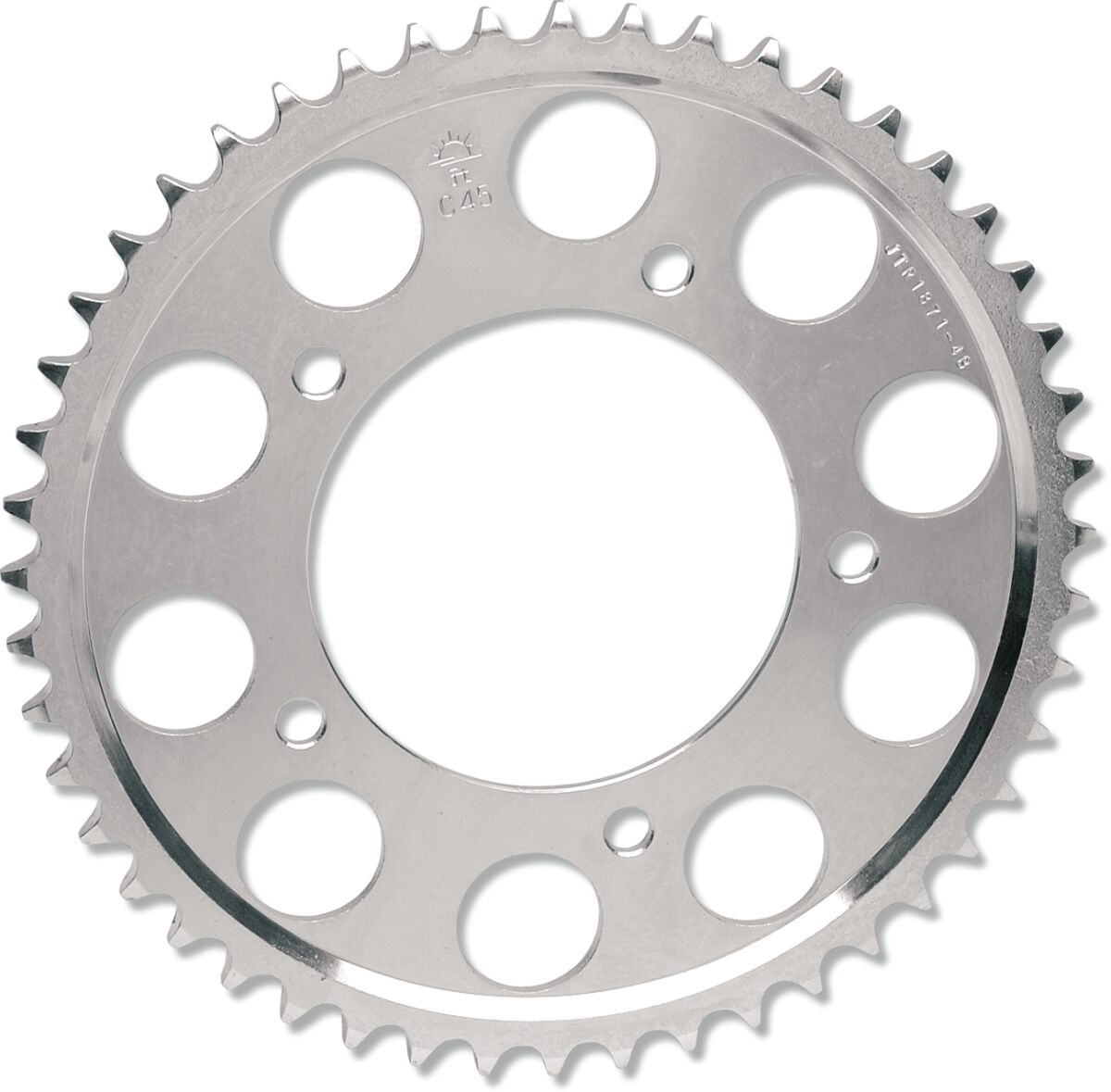 JTR822.50 REAR REPLACEMENT SPROCKET 50 TEETH 520 PITCH NATURAL STEEL