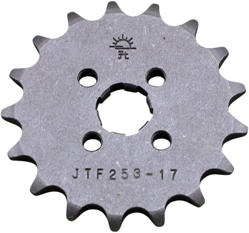 JTF253.17 esimene vahetuskettiratas, 17 hammast, samm 420, naturaalne teras