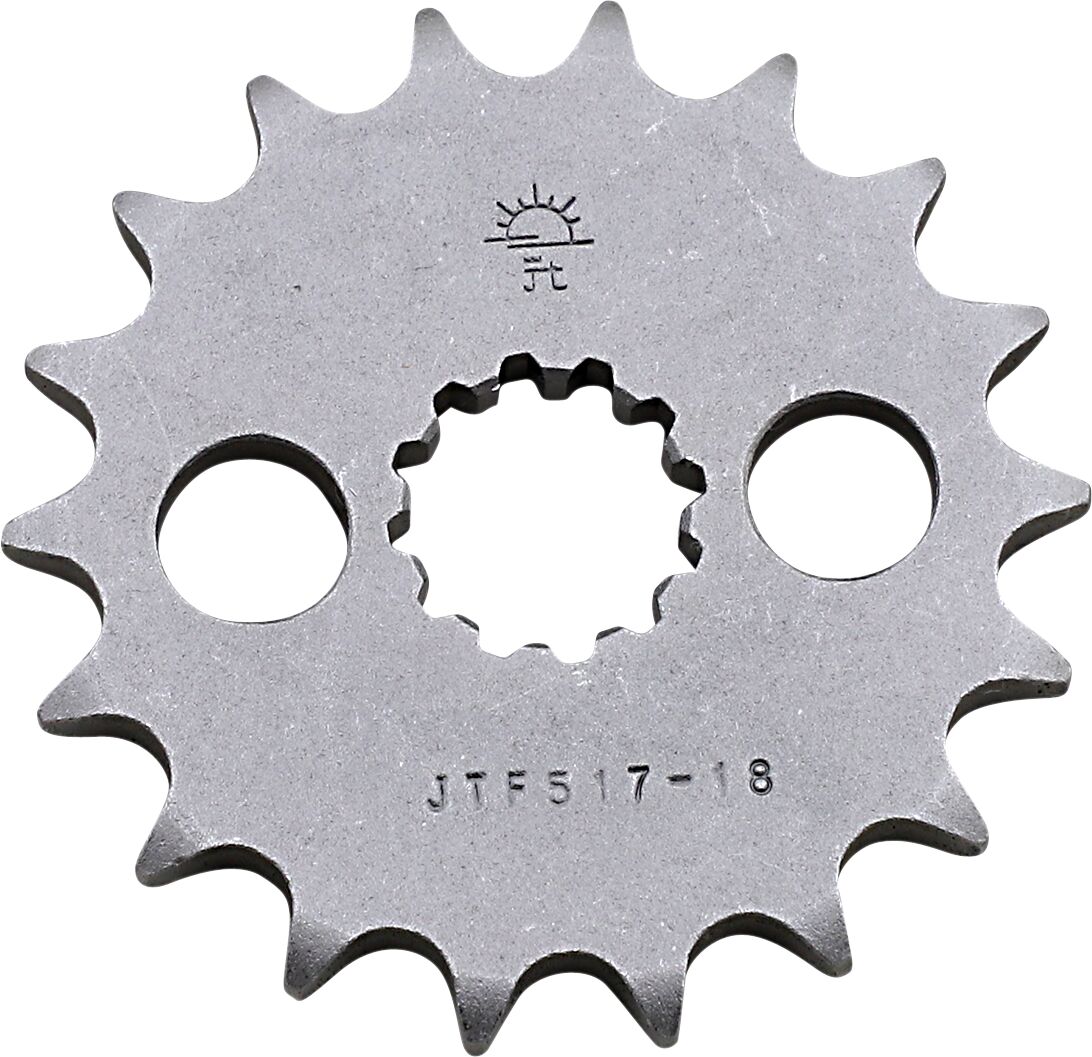 JTF517.18 esimene vahetuskettiratas, 18 hammast, samm 530, naturaalne teras