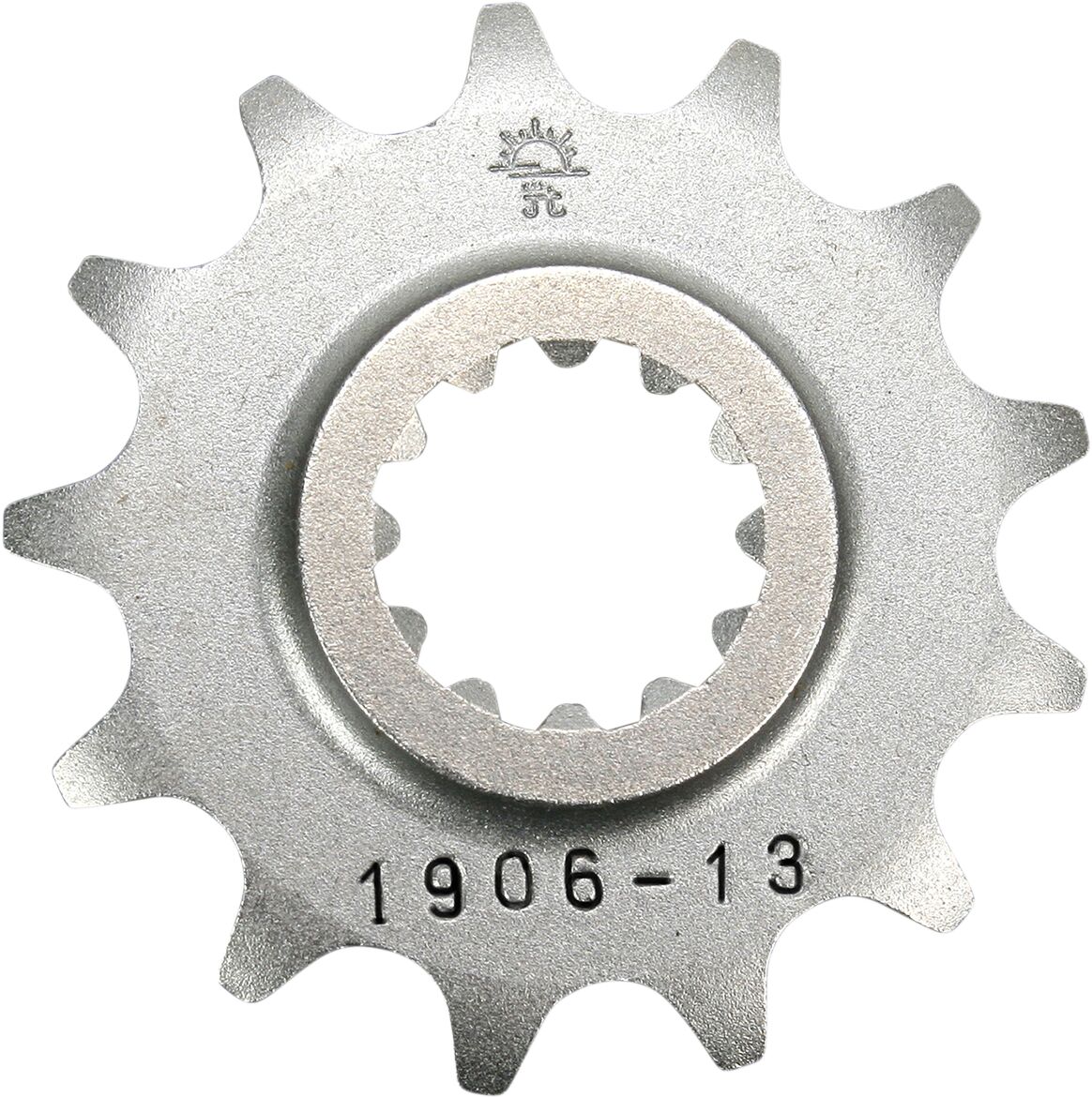 JTF1906.13 esimene vahetuskettiratas, 13 hammast, samm 420, naturaalne teras