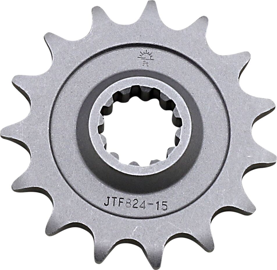 JTF824.15 esimene vahetuskettiratas, 15 hammast, samm 520, naturaalne teras