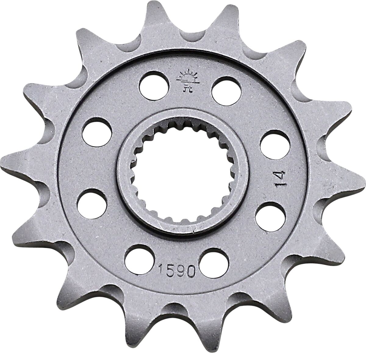 JTF1590.14SC esimene isepuhastuv kettiratas, 14 hammast, samm 520, naturaalne, teras