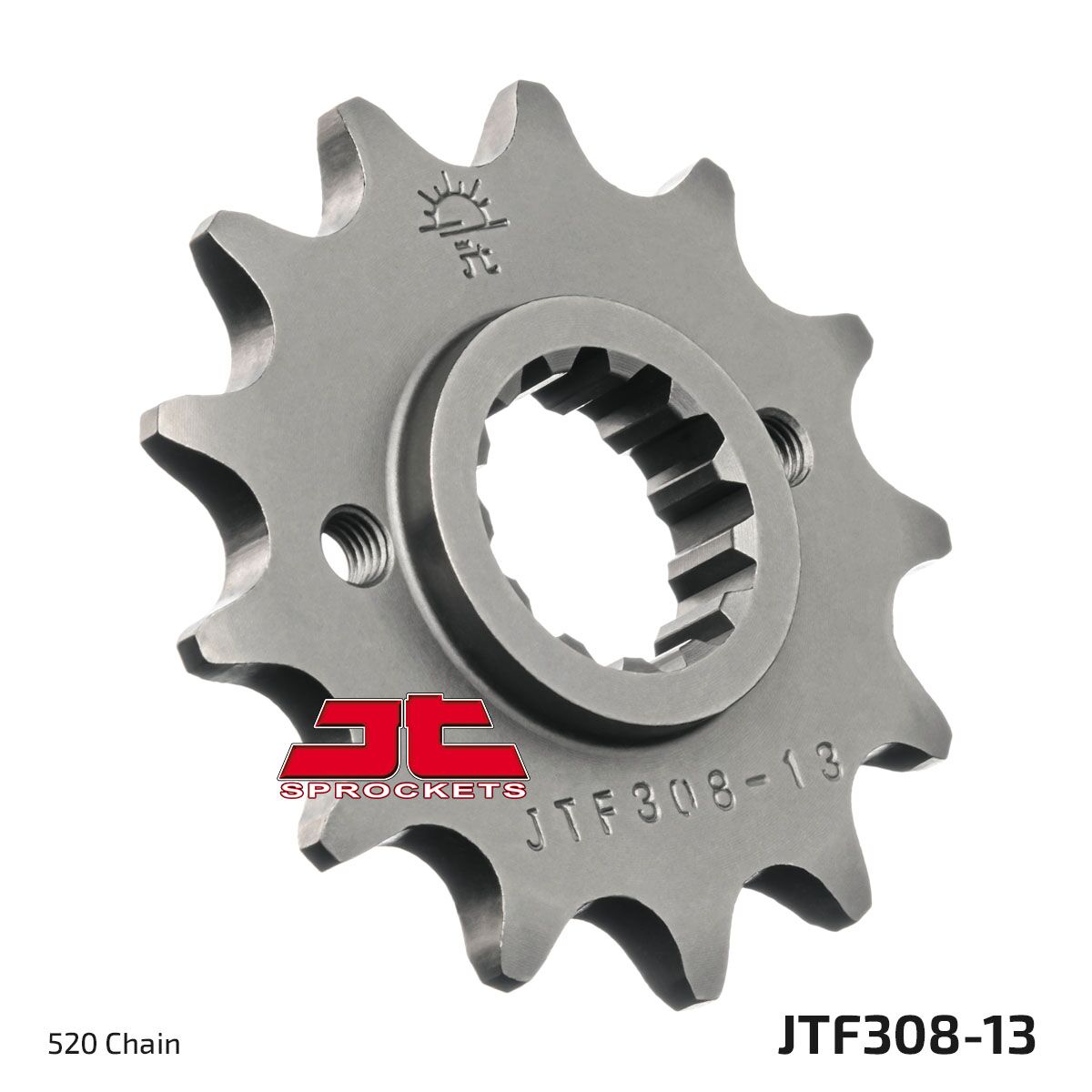 JTF308.13 esimene vahetuskettiratas, 13 hammast, samm 520, naturaalne, SCM420 kroommolübdeenterase sulam