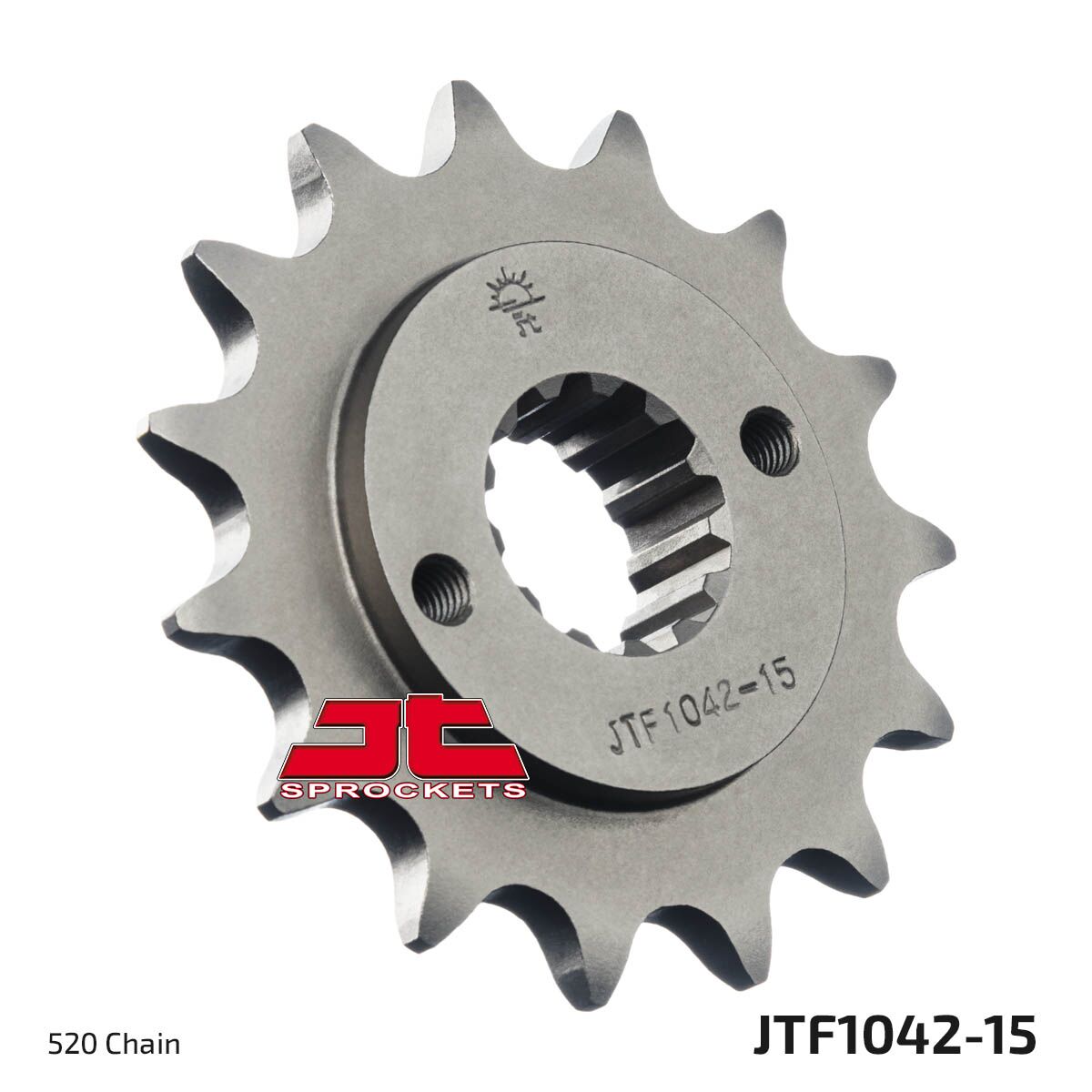 JTF1042.15 esimene vahetuskettiratas, 15 hammast, samm 520, naturaalne, SCM420 kroommolübdeenterase sulam