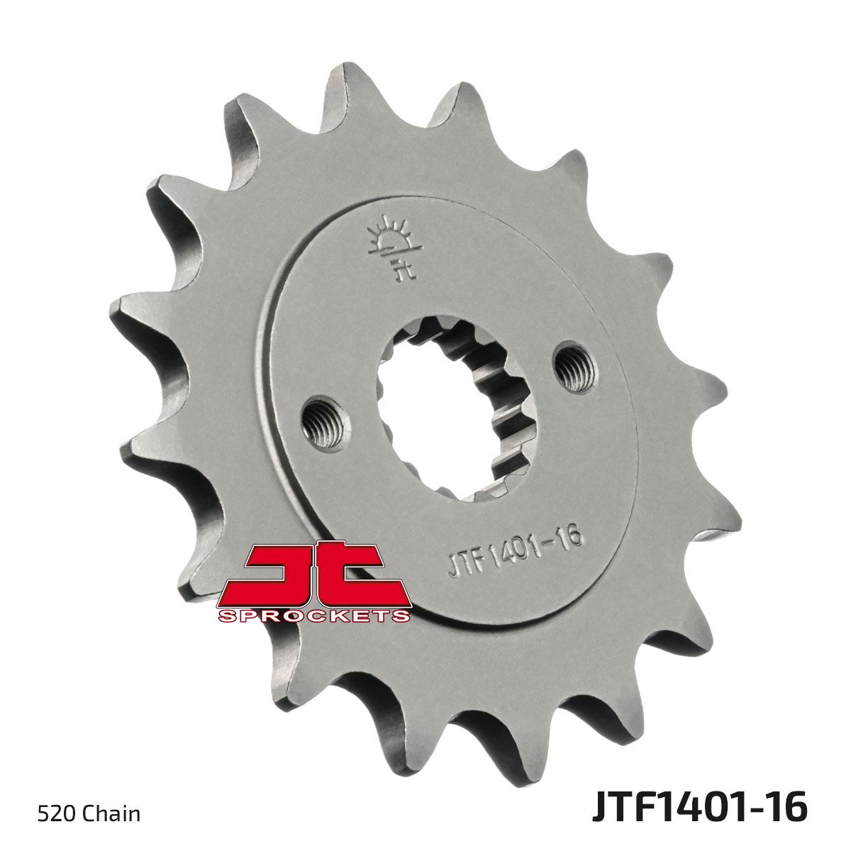 JTF1401.16 esimene vahetuskettiratas, 16 hammast, samm 520, naturaalne, SCM420 kroommolübdeenterase sulam