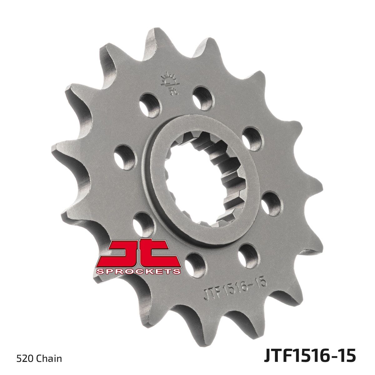 JTF1516.15 esimene vahetuskettiratas, 15 hammast, samm 520, naturaalne, SCM420 kroommolübdeenterase sulam
