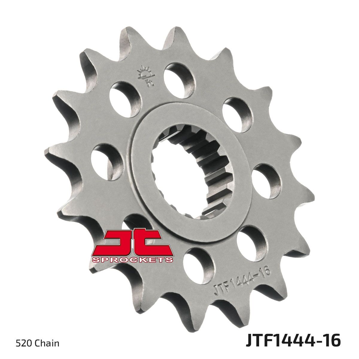 JTF1444.16 esimene vahetuskettiratas, 16 hammast, samm 520, naturaalne, kroommolübdeenteras
