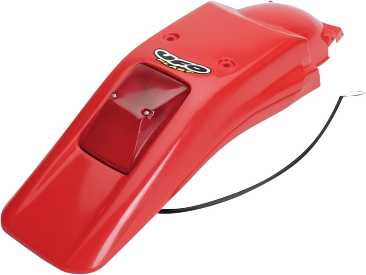 ENDURO REAR FENDER W/ STOP-TAILLIGHT HONDA XR250/400R XR-RED