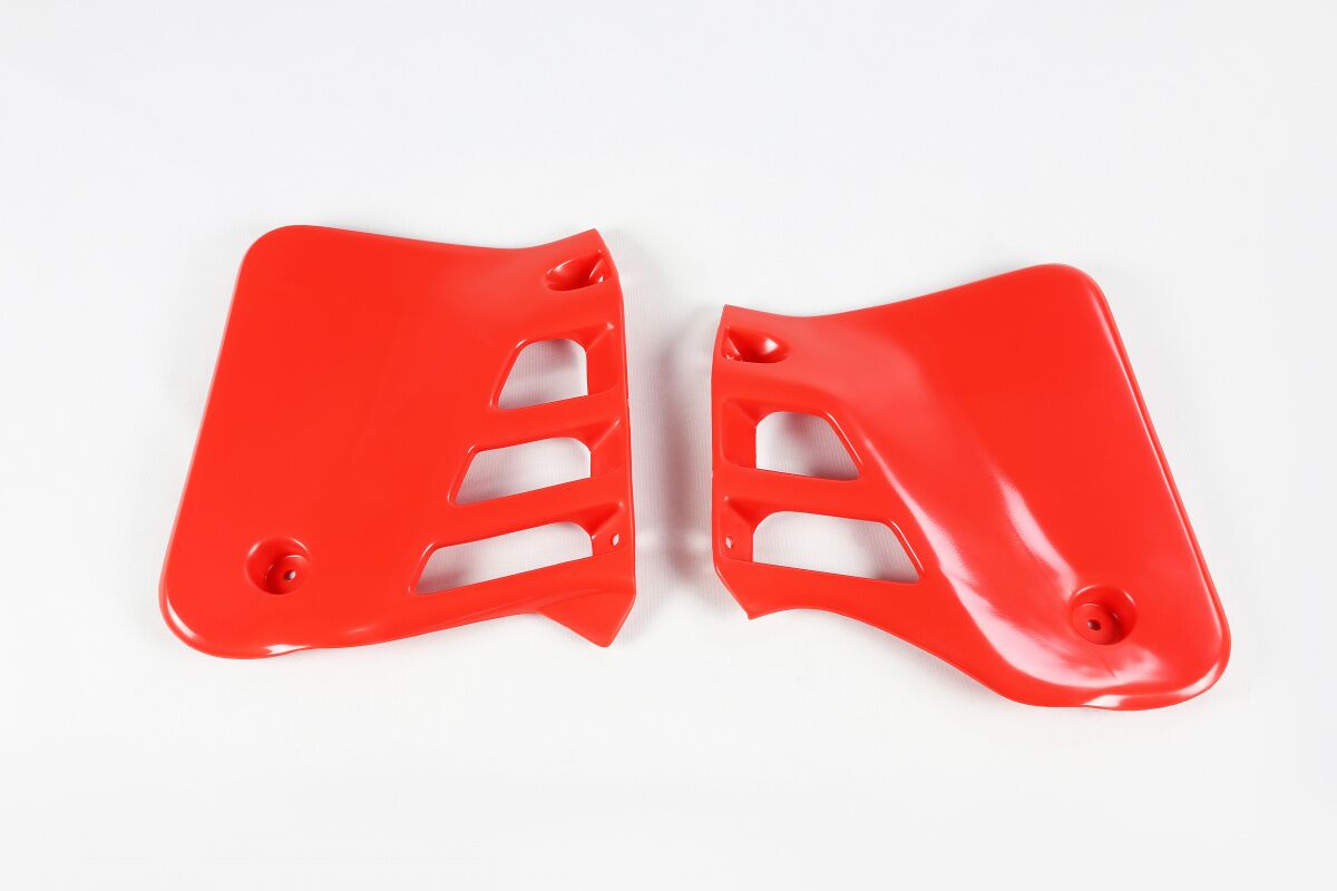 RADIATOR COVERS HONDA RED