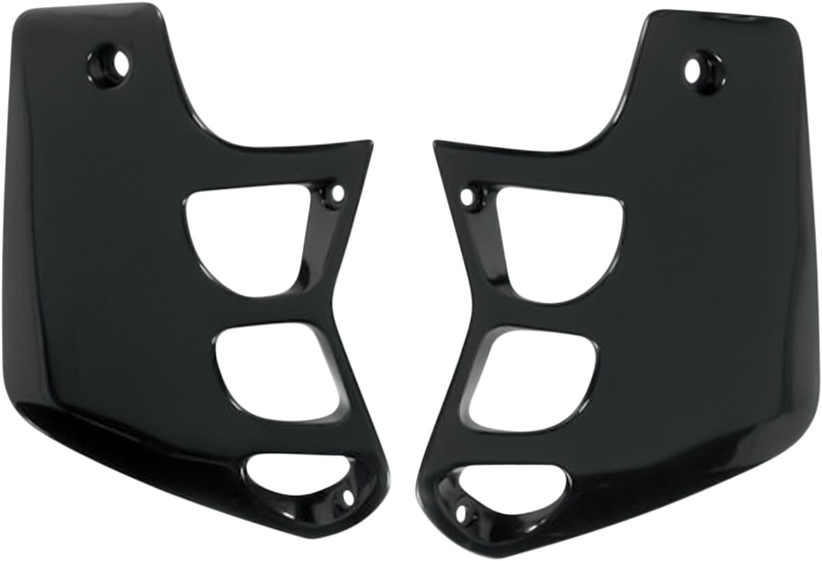 RADIATOR COVERS HONDA CR500 BLACK