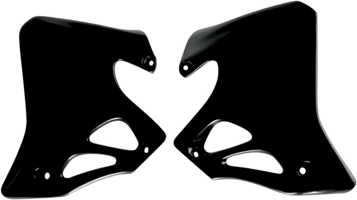 RADIATOR COVERS HONDA CR125/250 BLACK