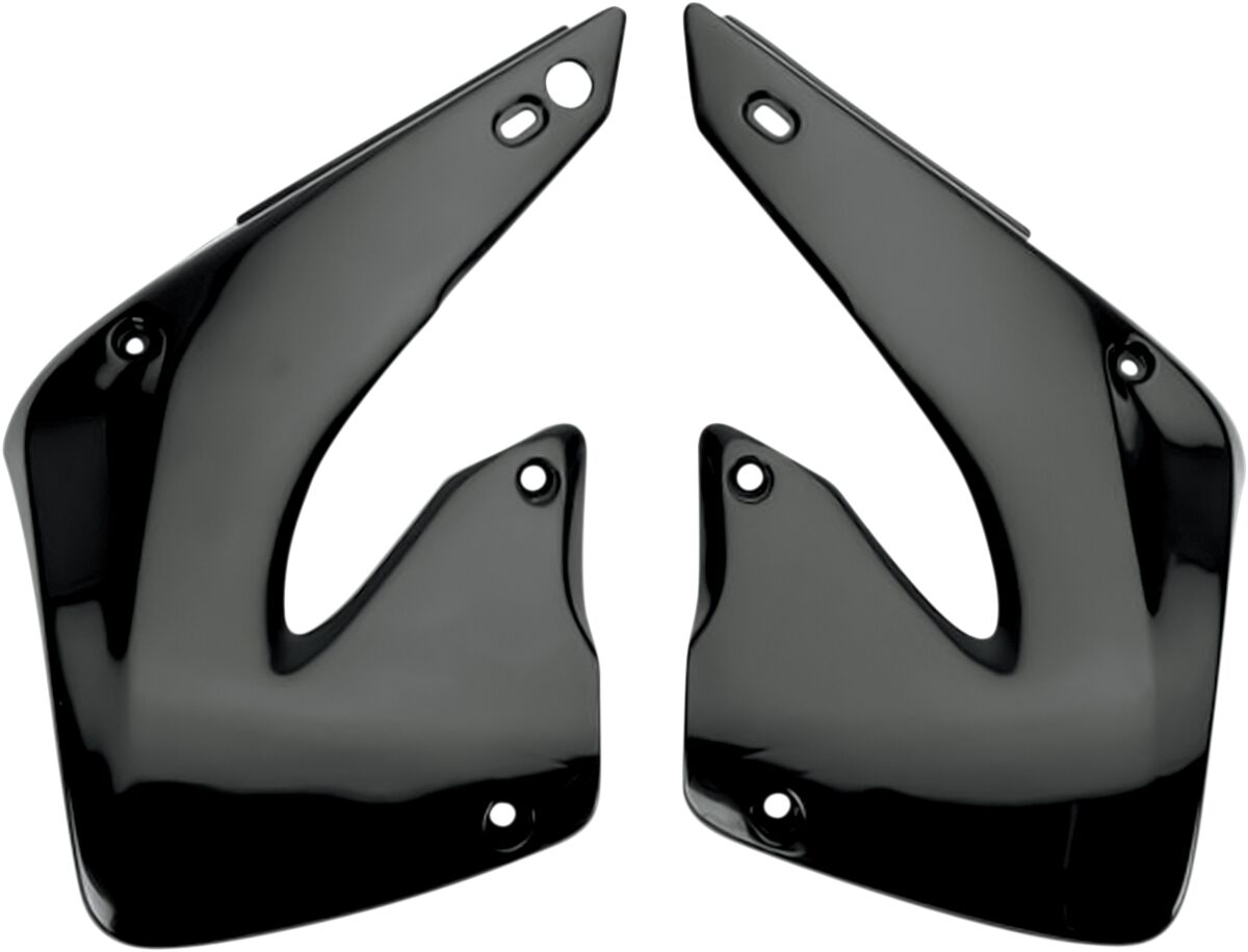 RADIATOR COVERS HONDA CR125/250 BLACK