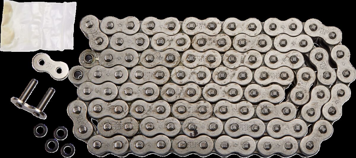 530X1R 100 RIVET LINK 530 X-RING REPLACEMENT DRIVE CHAIN / NATURAL / STEEL