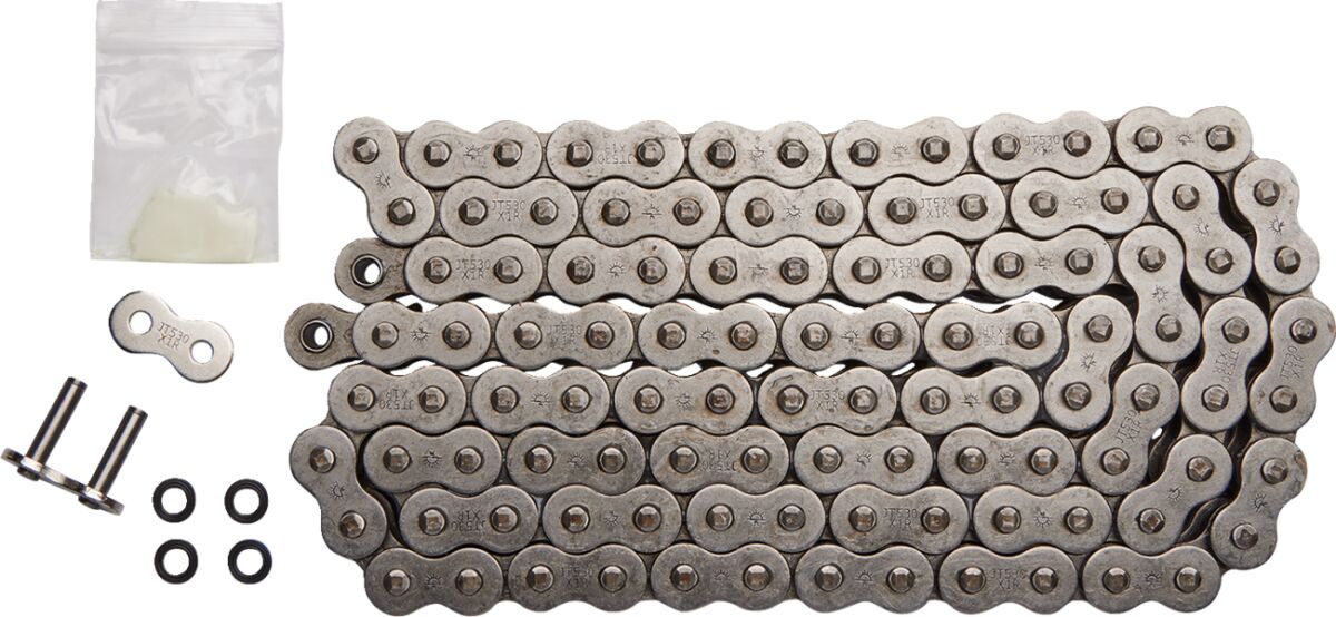 530X1R 108 RIVET LINK 530 X-RING REPLACEMENT DRIVE CHAIN / NATURAL / STEEL